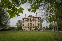 Villa Foscari ,Prospetto posteriore