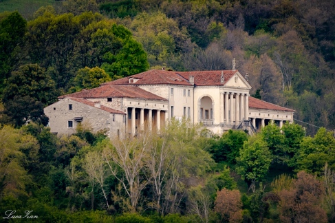 Villa Piovene vista da Zugliano